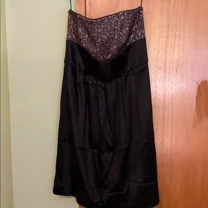 White House Black Market Strapless Dress